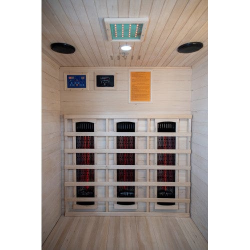SunRay Burlington 2-Person Outdoor Infrared Sauna HL200D3 SunRay