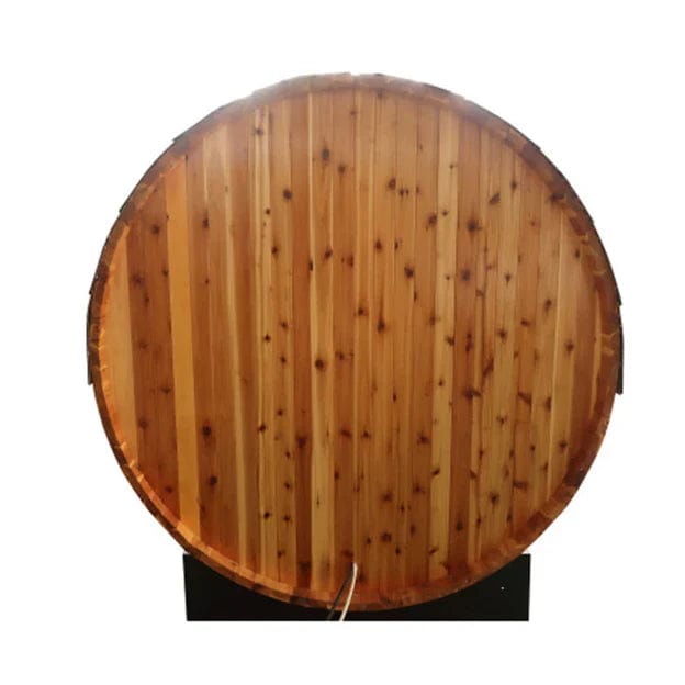 SunRay Oasis 4 Person Traditional Canopy Barrel Sauna