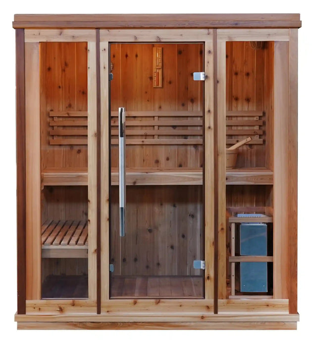 SunRay Hampton 3- Person Indoor Traditional Sauna HL300TN