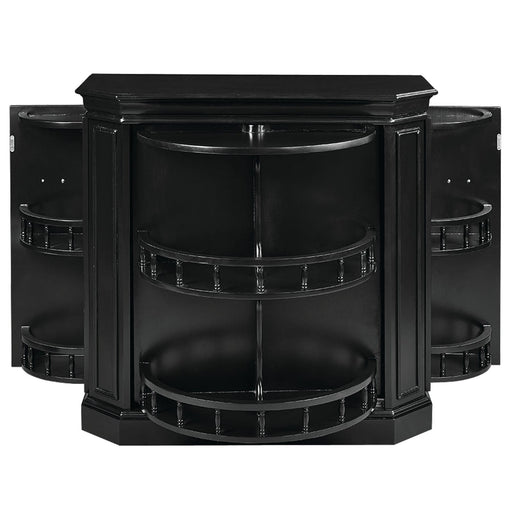 Ram Game Room - Bar Cabinet With Spindle - Black - BRCB1 BLK RAM Game Room
