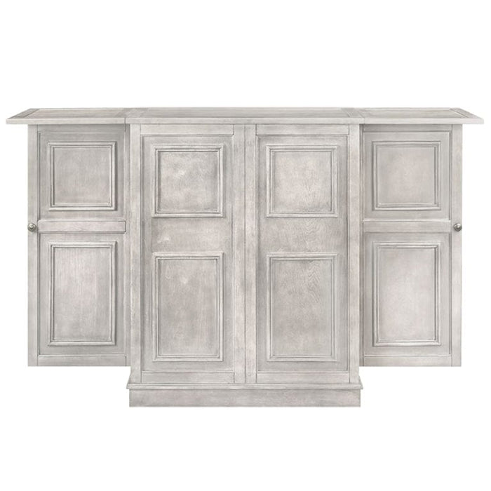 Ram Game Room Portable Folding Bar Cabinet - Antique White- BRCB3 AW RAM Game Room