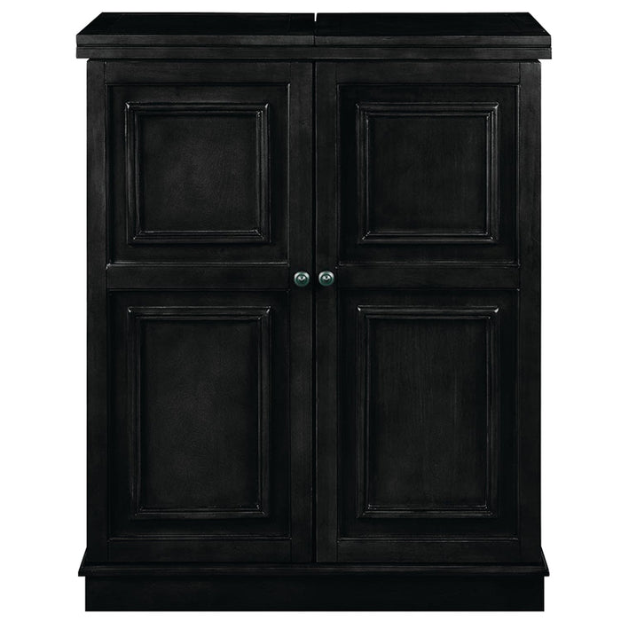 Ram Game Room Portable Folding Bar Cabinet - Black - BRCB3 BLK RAM Game Room