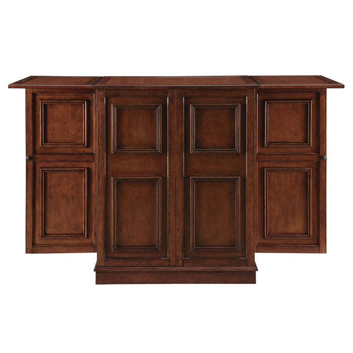 Ram Game Room Portable Folding Bar Cabinet - Chestnut - BRCB3 CN RAM Game Room