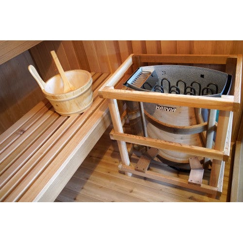 SunRay Charleston 4- Person Indoor Traditional Sauna HL400TN SunRay