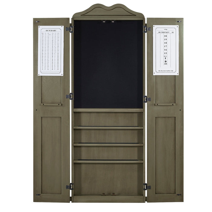 RAM Game Room Dartboard Cabinet And Cue Holder DCAB2 RAM Game Room