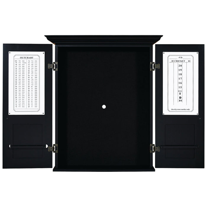 Ram Game Room Dartboard Cabinet Square - Black - DCAB3 BLK RAM Game Room