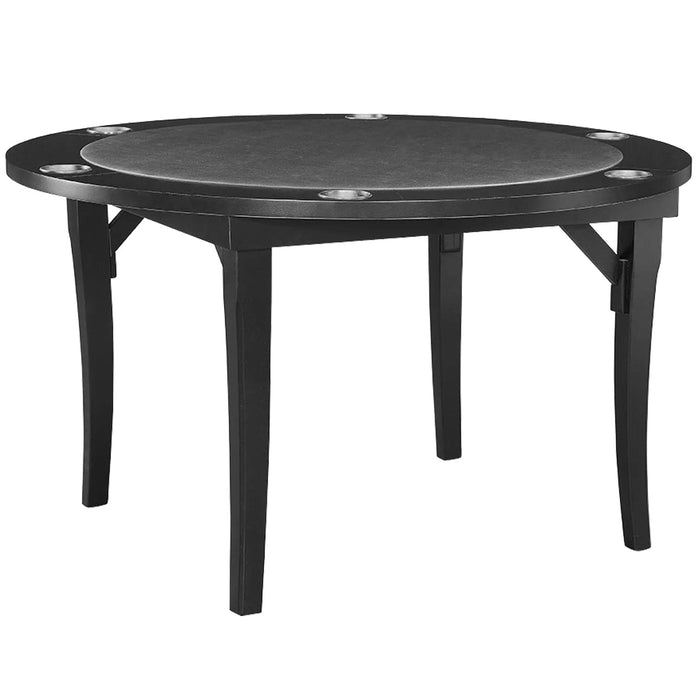 Ram Game Room 48" Folding Game Table - Black - FLDGTBL BLK RAM Game Room