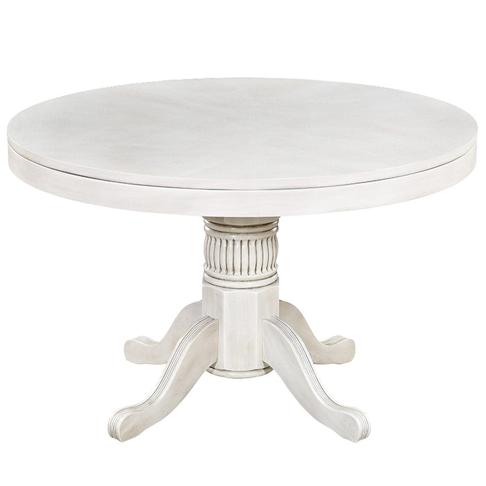 Ram Game Room 48" 2 In 1 Game Table - Antique White - GTBL48 AW RAM Game Room