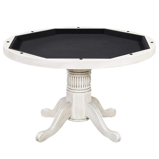 Ram Game Room 48" 2 In 1 Game Table - Antique White - GTBL48 AW RAM Game Room