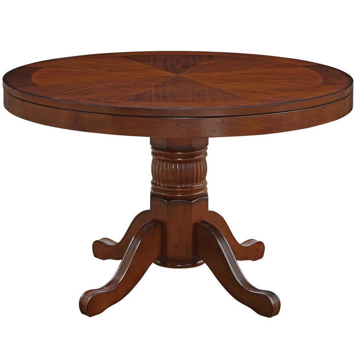 Ram Game Room 48" 2 In 1 Game Table - Chestnut - GTBL48 CN RAM Game Room