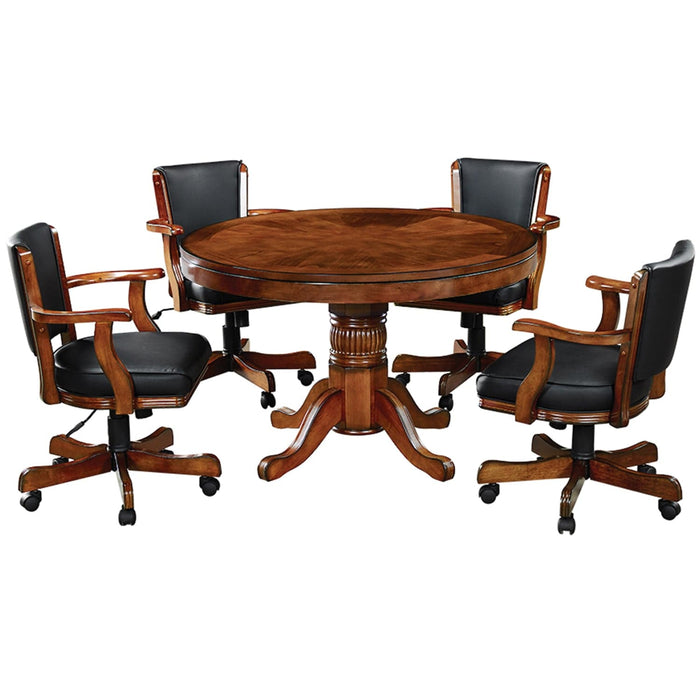 Ram Game Room 48" 2 In 1 Game Table - Chestnut - GTBL48 CN RAM Game Room