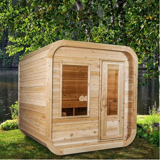 Dundalk Leisurecraft Canadian Timber Luna 2-4 Person Sauna CTC22LU Dundalk Leisurecraft