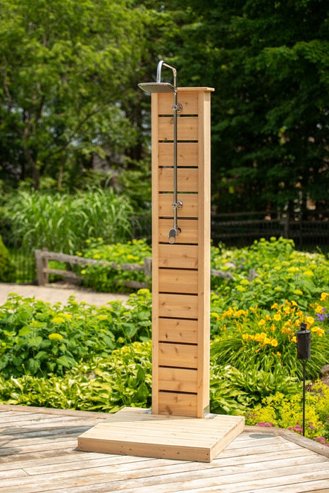 Dundalk Sierra 1-2 Person 31" x 31" Platform Size Outdoor Shower CTC105 Dundalk Leisurecraft