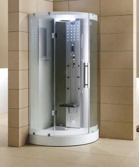 Mesa WS-302 Corner Steam Shower 38"L x 38"W x 85"H Mesa