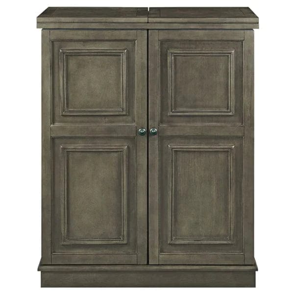 Ram Game Room Portable Folding Bar Cabinet - Slate- BRCB3 SL RAM Game Room