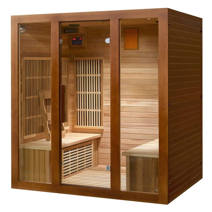 SunRay Roslyn 4-Person Indoor Infrared Sauna HL400KS SunRay