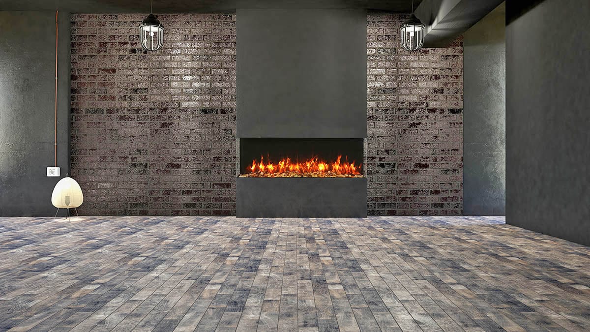 Remii 60" 3 Sided Electric Fireplace – 10 5/8" Depth Remii