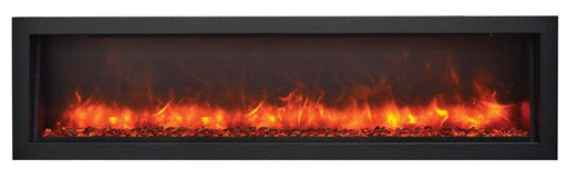 Amantii BI-60-XTRASLIM Smart Indoor-Outdoor Linear Fireplace Amantii