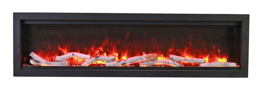 Amantii SYM-50-BESPOKE linear electric fireplace Amantii
