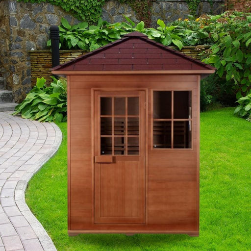 SunRay Freeport 3-Person Outdoor Traditional Sauna HL300D1 SunRay