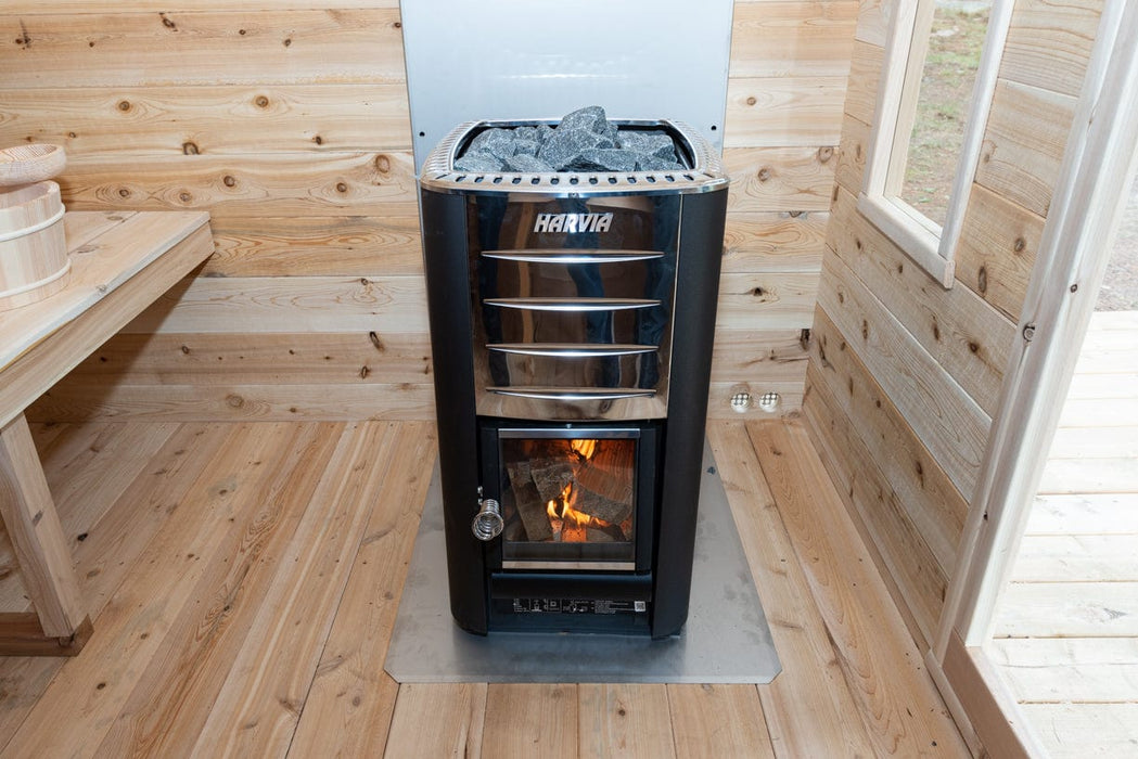 Dundalk Leisure Craft Canadian Georgian 2-6 Person Cabin Sauna CTC88W Dundalk Leisurecraft