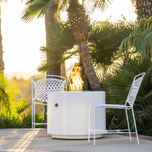 The Outdoor Plus 42" Beverly Copper, Corten Steel & Stainless Steel Round Fire Pit The Outdoor Plus