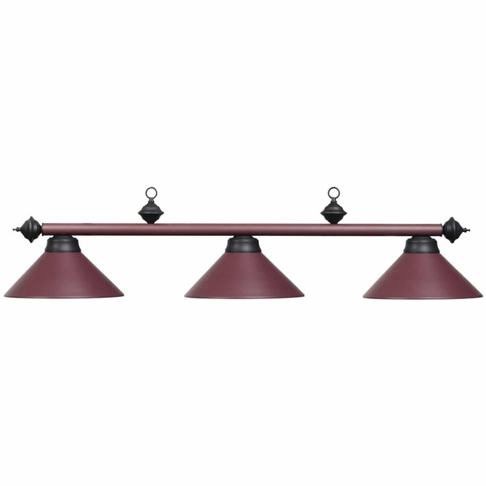 RAM Game Room 54" 3lt Billiard Light- Antique Copper RAM Game Room
