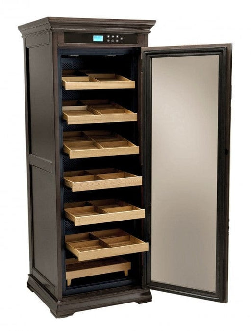 The Remington Electronic Humidor Cabinet | 2000 Cigars (Espresso) Prestige Import Group