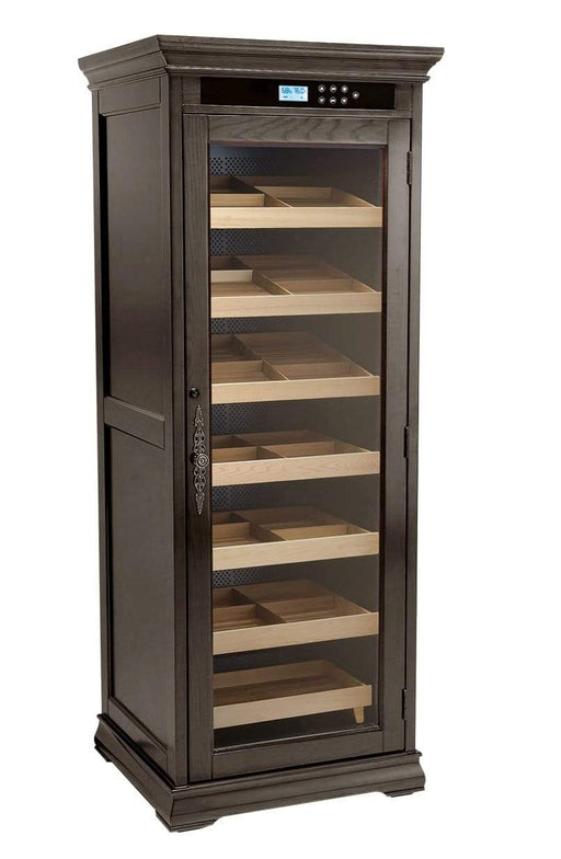 The Remington Electronic Humidor Cabinet | 2000 Cigars (Espresso) Prestige Import Group
