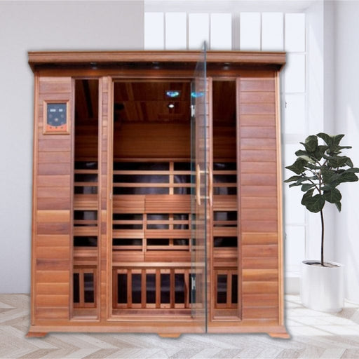 SunRay Sequioa 4-Person Indoor Infrared Sauna HL400K SunRay