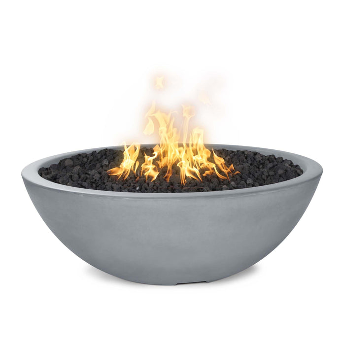 The Outdoor Plus 48" Sedona Narrow Ledge Concrete Liquid Propane Fire Pit The Outdoor Plus