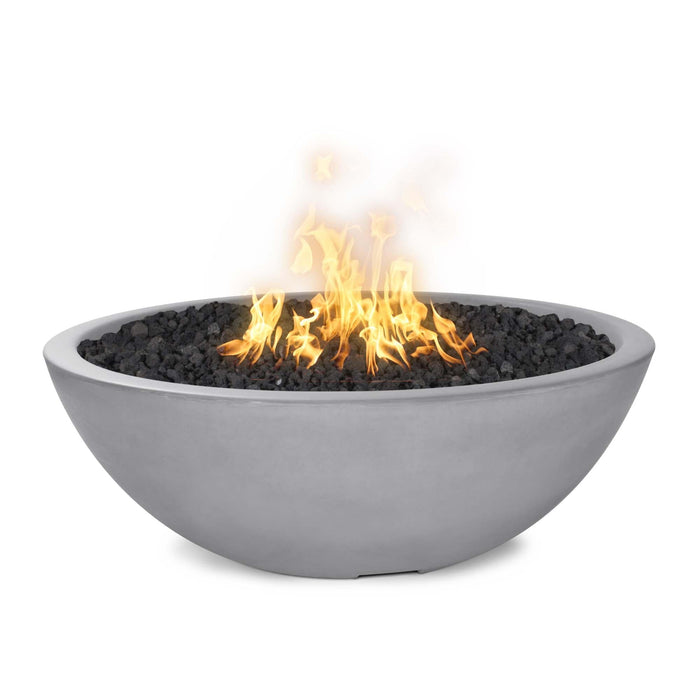 The Outdoor Plus 48" Sedona Narrow Ledge Concrete Liquid Propane Fire Pit The Outdoor Plus