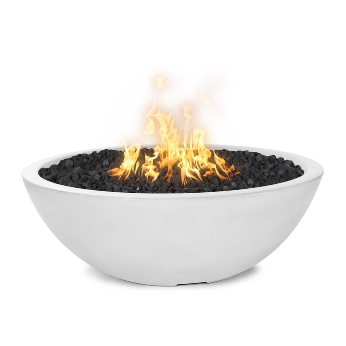 The Outdoor Plus 48" Sedona Narrow Ledge Concrete Liquid Propane Fire Pit The Outdoor Plus