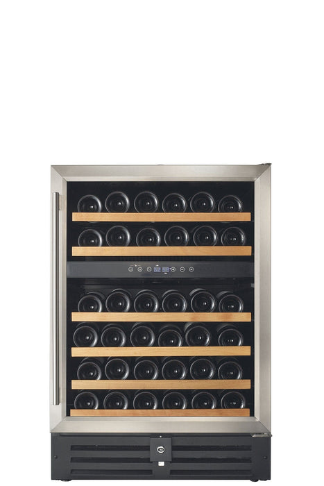 Smith & Hanks RW145DR 46 Bottle Dual Zone Wine Cooler Smith & Hanks