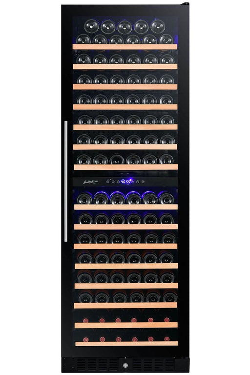 Smith & Hanks RW428DRG 166 Bottle Dual Zone Wine Cooler Smith & Hanks
