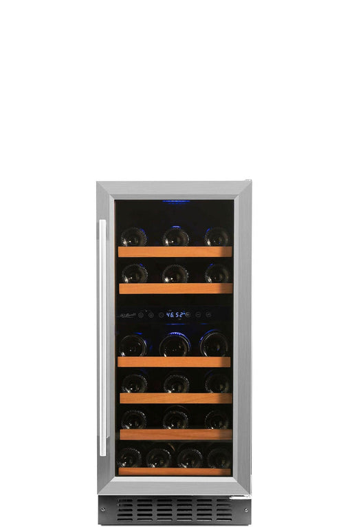 Smith & Hanks RW88DR 32 Bottle Dual Zone Wine Cooler Smith & Hanks