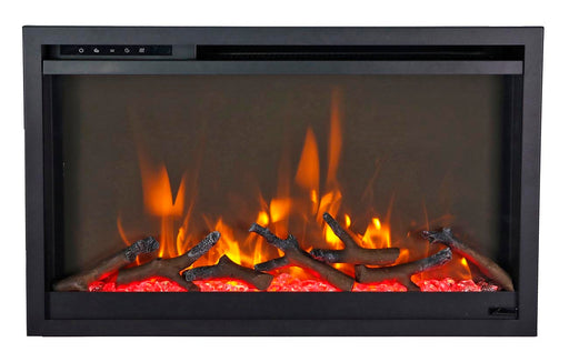 Amantii TRD-33-XS Smart Traditional extra-slim electric fireplace insert Amantii