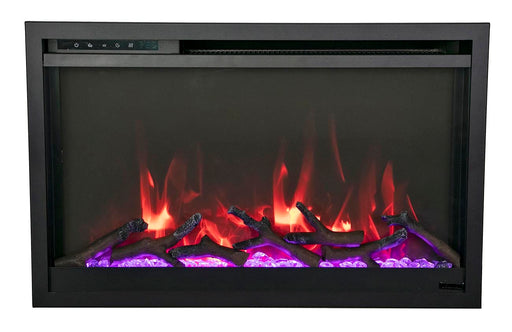 Amantii TRD-30-XS Smart Traditional extra-slim electric fireplace insert Amantii