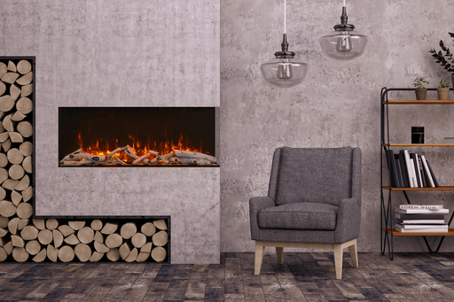 Amantii 72-TRV-XT-XL Smart Indoor-Outdoor 3-Sided Fireplace Amantii