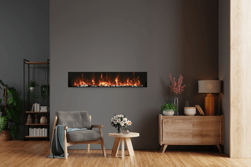Amantii BI-60-XTRASLIM Smart Indoor-Outdoor Linear Fireplace Amantii