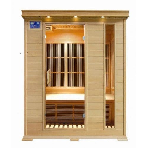 SunRayAspen 3-Person Hemlock Infrared Sauna HL300K2 SunRay