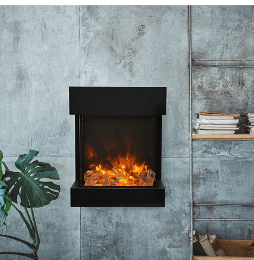 Amantii Cube 2025WM Tru-View Smart 3-sided electric fireplace Amantii