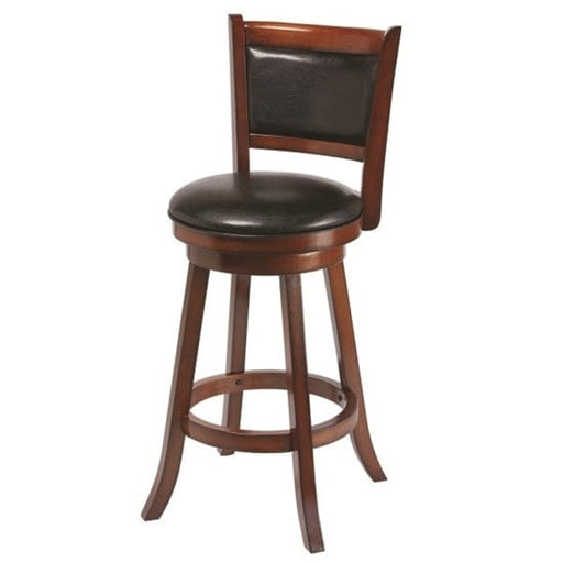 Ram Game Room Backed Barstool - Chestnut - BBSTL CN RAM Game Room