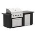 The Outdoor Plus Videl 84" Alta I - Complete BBQ Island VG-84I-ALTA - View 1