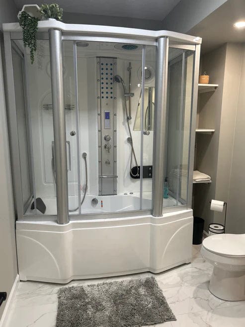 Mesa WS-807A Steam Shower Tub Combo 67"L x 35"W x 86"H Mesa