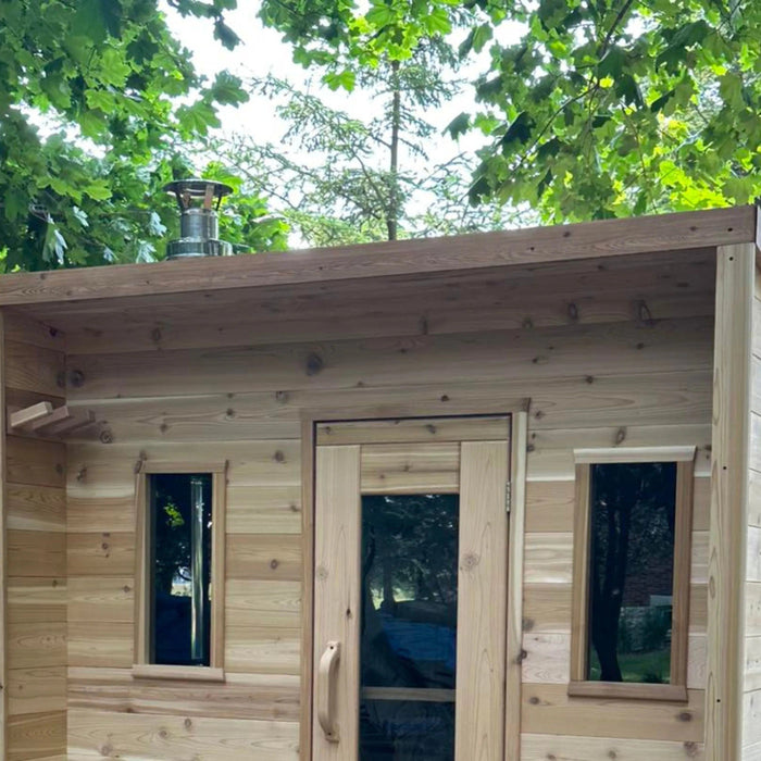 True North 5 Person Outdoor Cabin Sauna True North Saunas