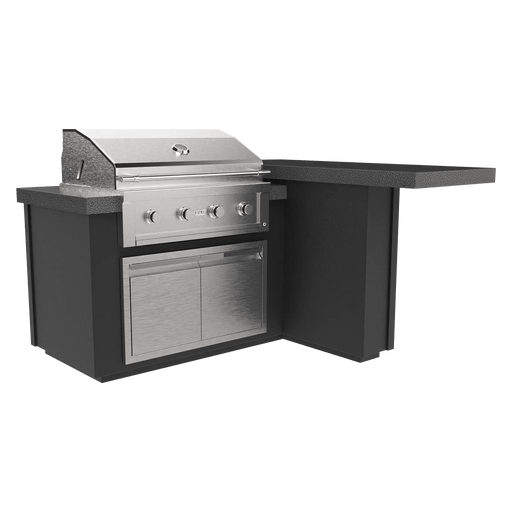 The Outdoor Plus Videl 72" Alta L - Complete BBQ Island VG-72L-ALTA-R - View 1