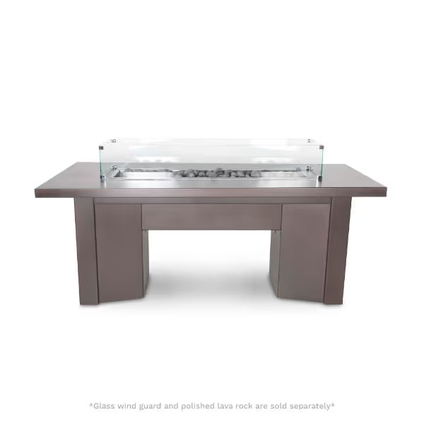 The Outdoor Plus Alameda Powder Coat Steel Fire Table