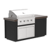 The Outdoor Plus Videl 72" Alta I - Complete BBQ Island VG-72I-ALTA - View 1