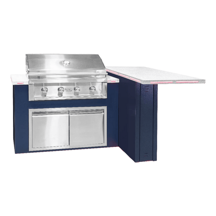 The Outdoor Plus Videl 72" Alta L - Complete BBQ Island VG-72L-ALTA-R - View 2